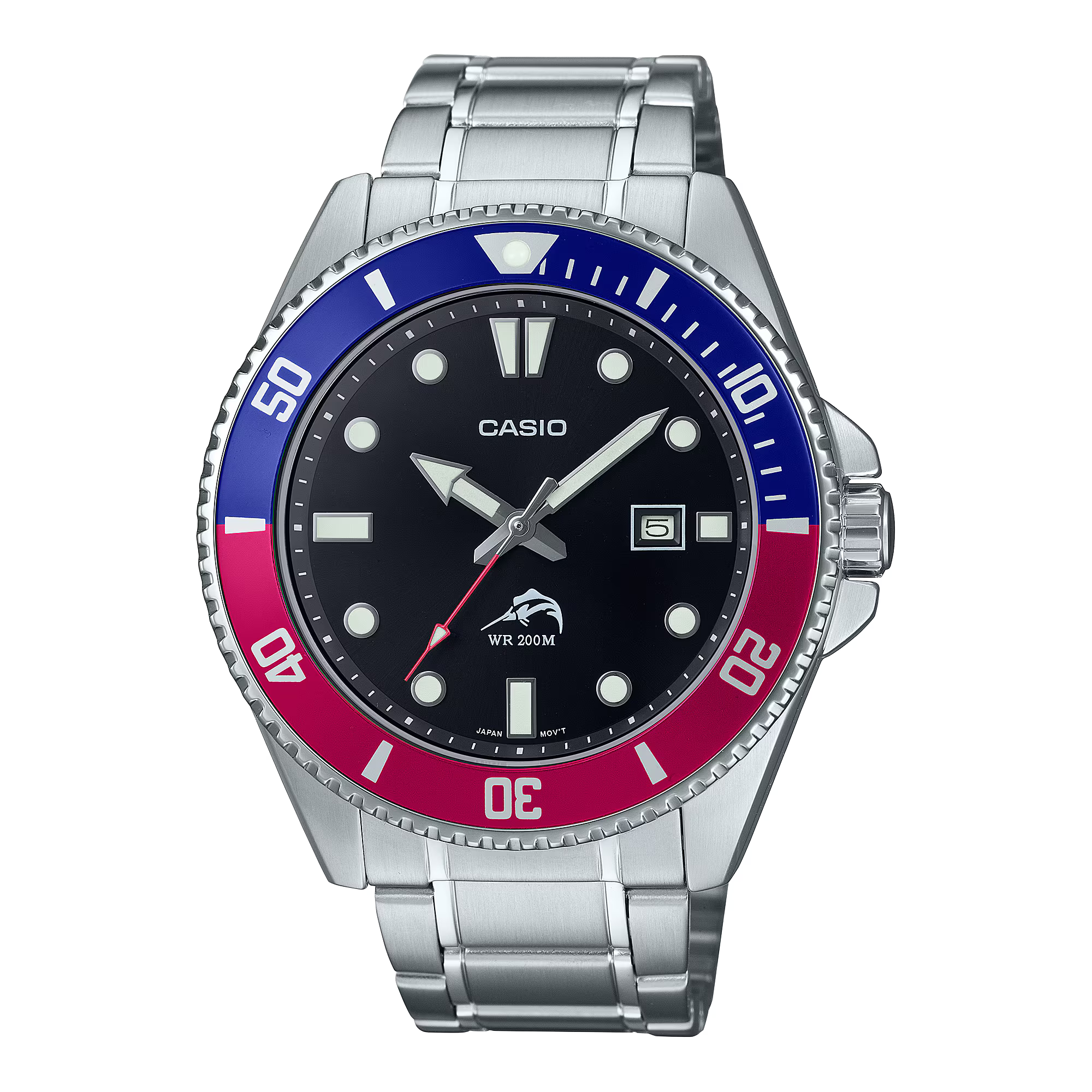 Casio Duro 'Diver Watch' Pepsi Dial MDV-106DD-1A2V