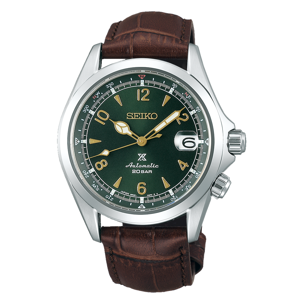 Seiko Prospex Alpinist Spb121j1 39mm Green Dial