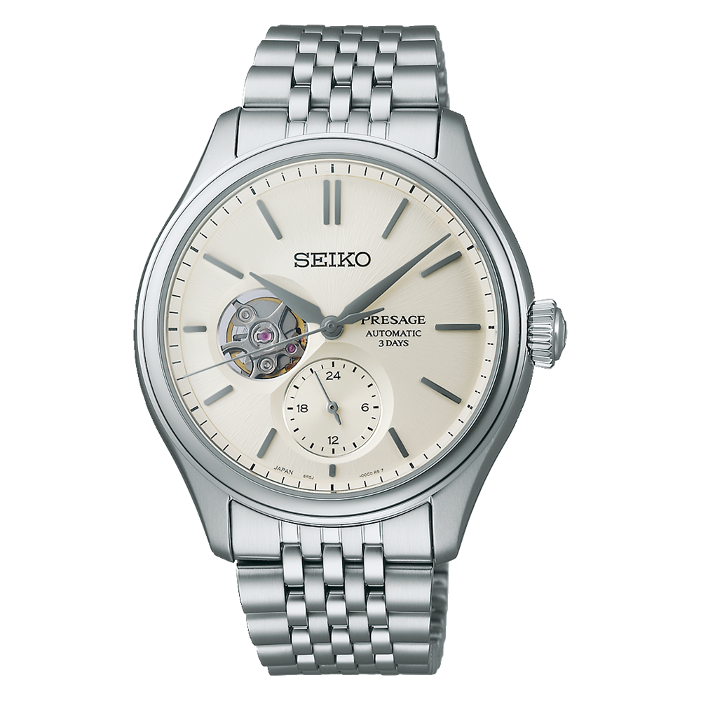Seiko Presage Classic 'Semi-Skeleton' Open Heart SPB469