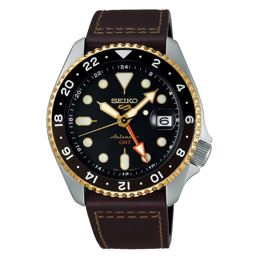 Seiko 5 Sport SKX GMT SSK036 Black Dial