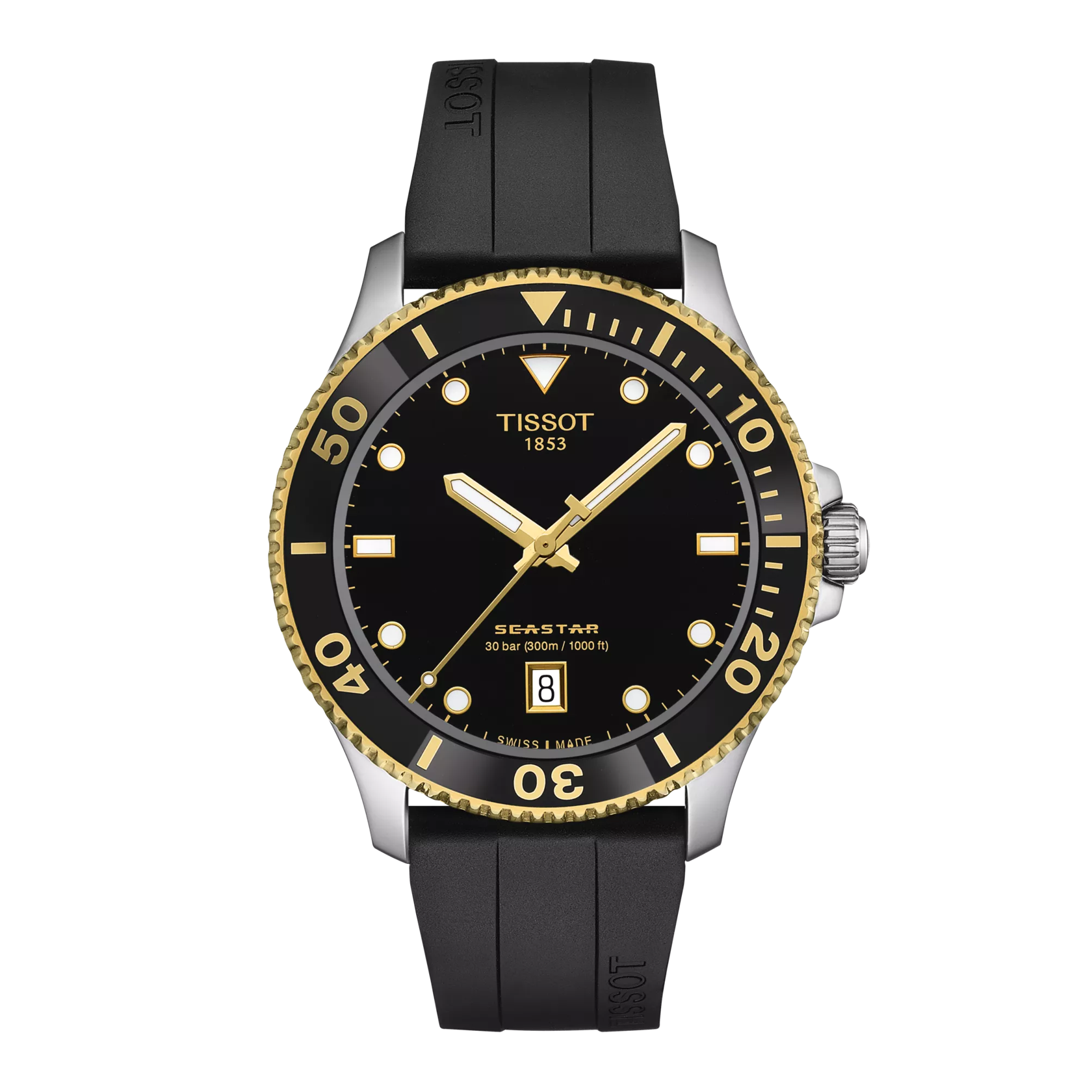 Tissot Seastar 1000 Quartz Black Two Tone Dial T120.410.27.051.00