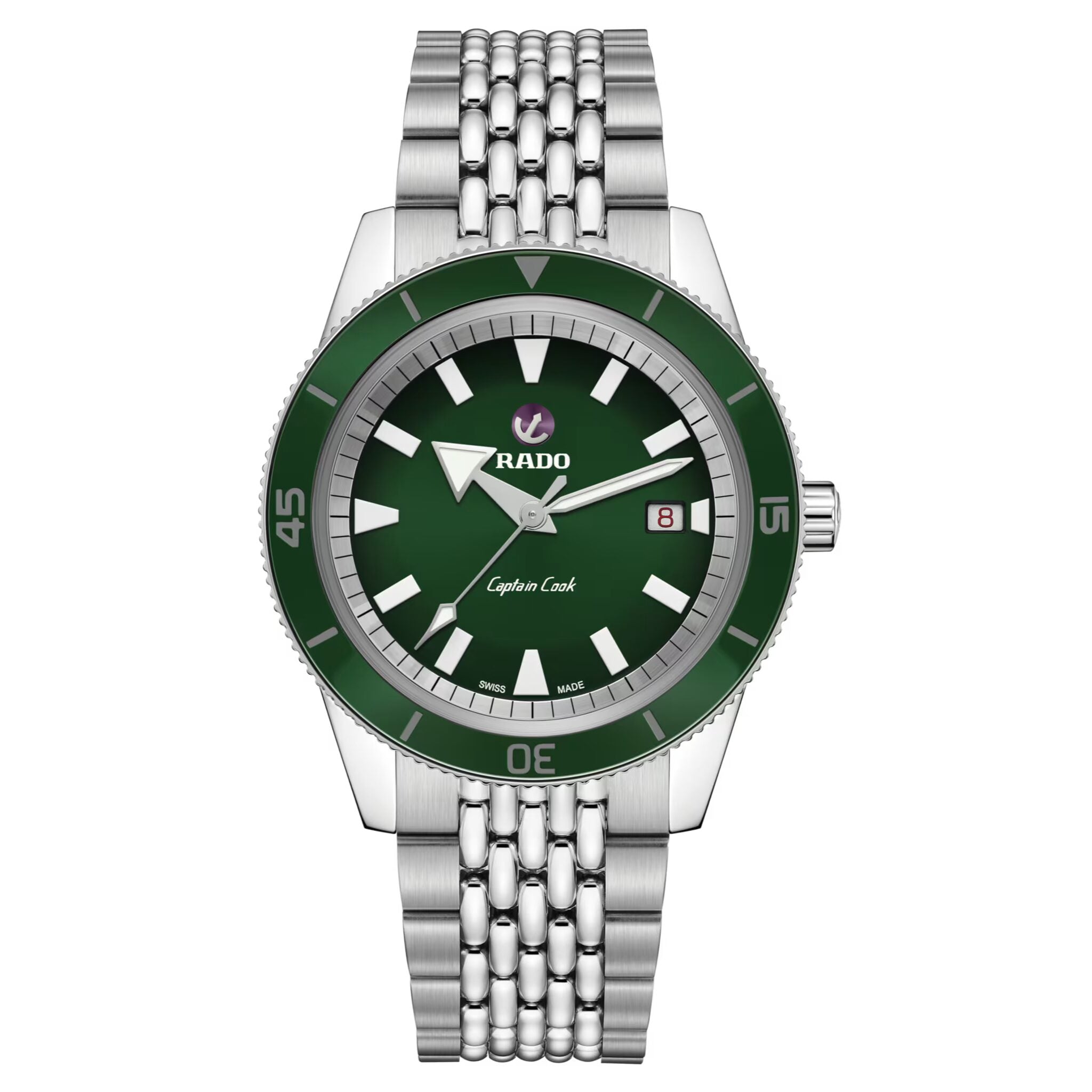 Rado Captain Cook Automatic Green Dial R32505313