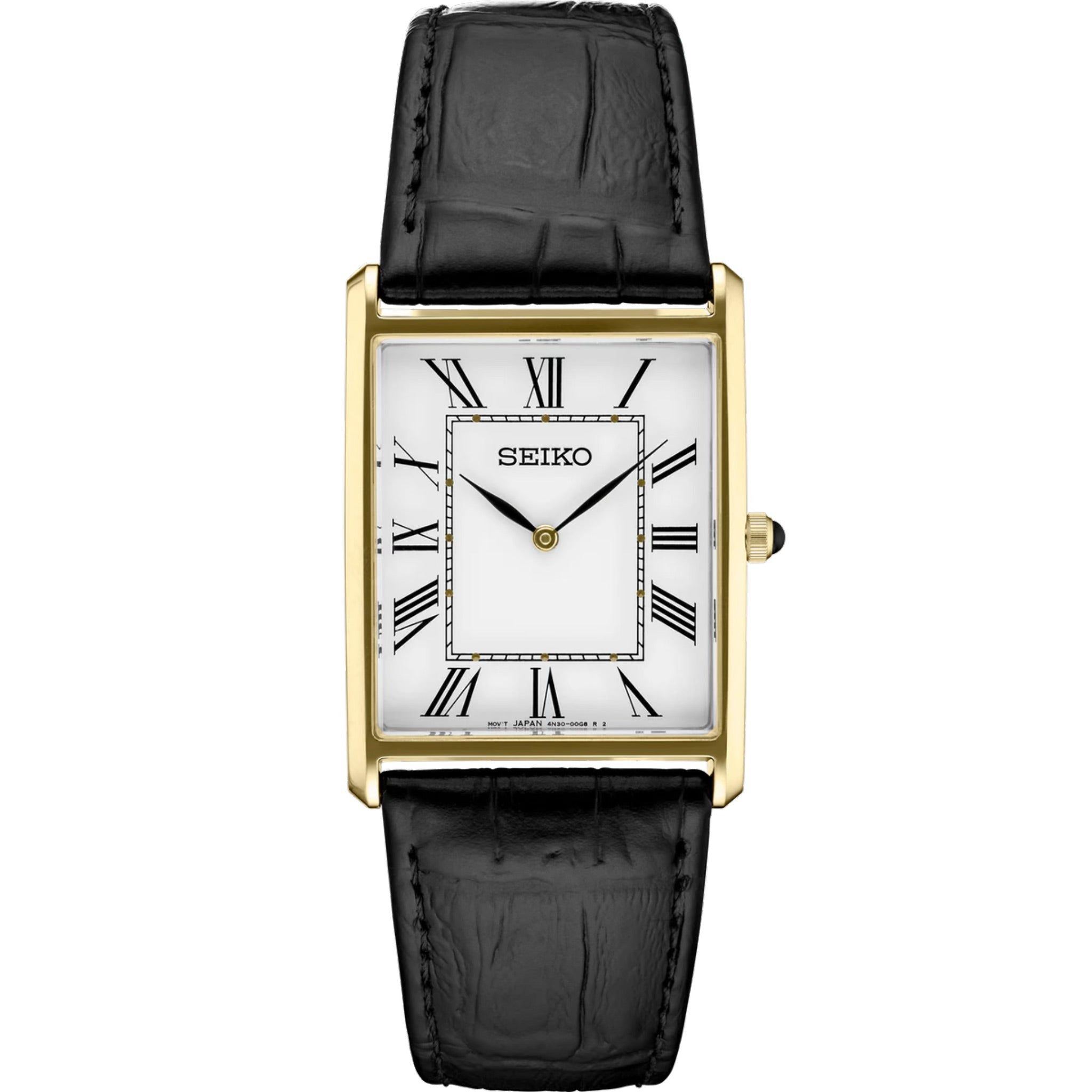 Seiko Tank Gold PVD Quartz Men SWR052