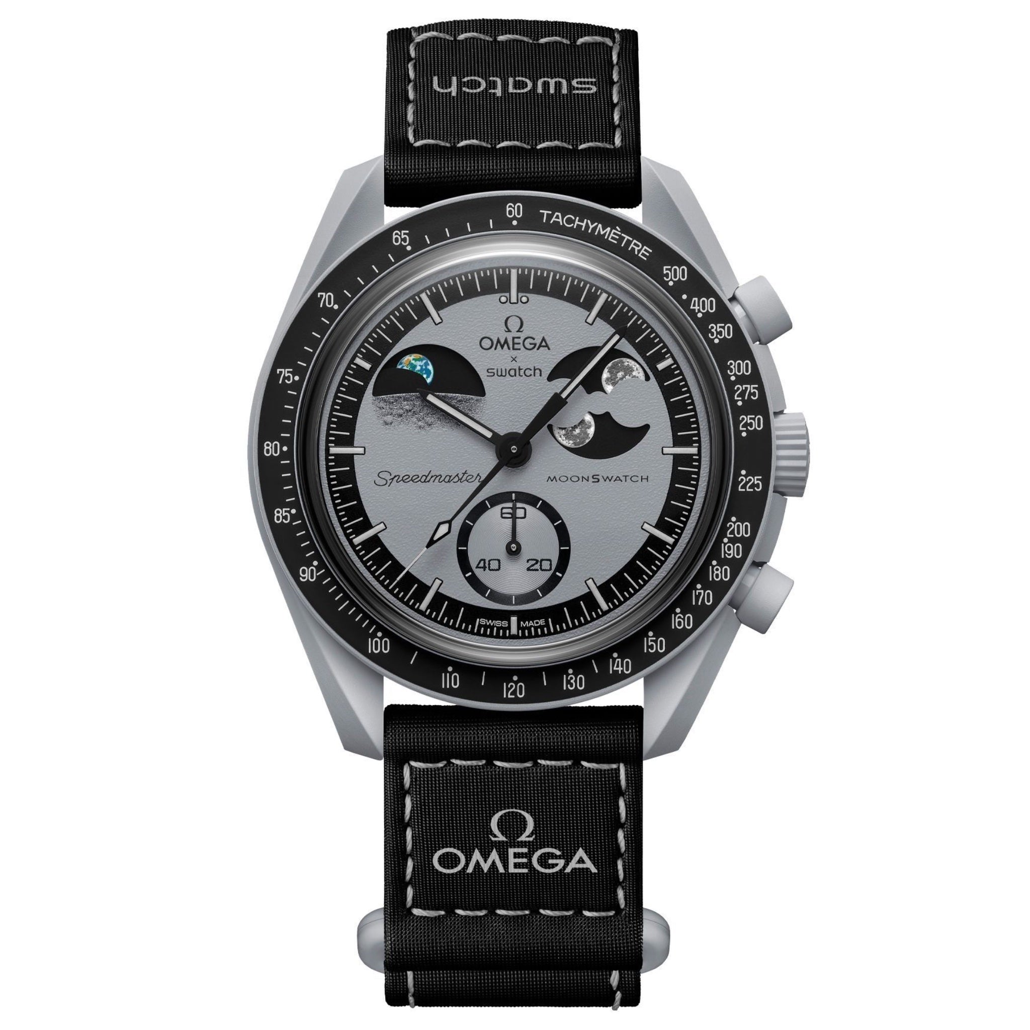 Swatch x Omega Mission to Earthphase SO33M700