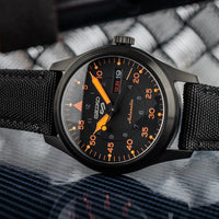 Seiko 5 Sports Field Watch Black Dial “Flieger” Automatic SRPH33K1