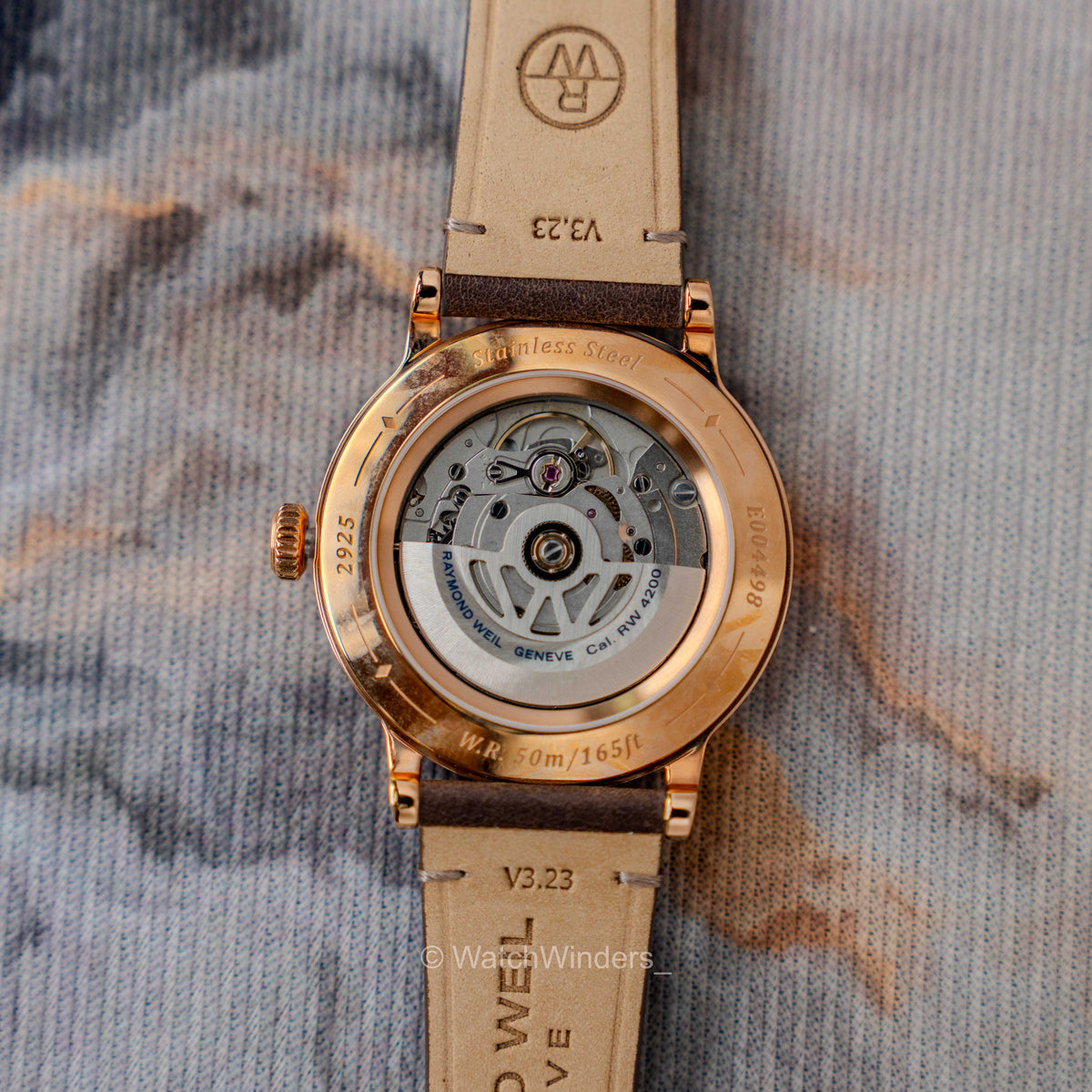Raymond Weil Millesime Automatic Rose Gold Dial 2925-PC5-65001
