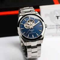 Tissot Gentleman Powermatic 80 Blue Open Heart T127.407.11.041.01