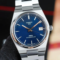Tissot PRX Powermatic80 Titanium 38mm Blue Dial T137.807.44.041.00