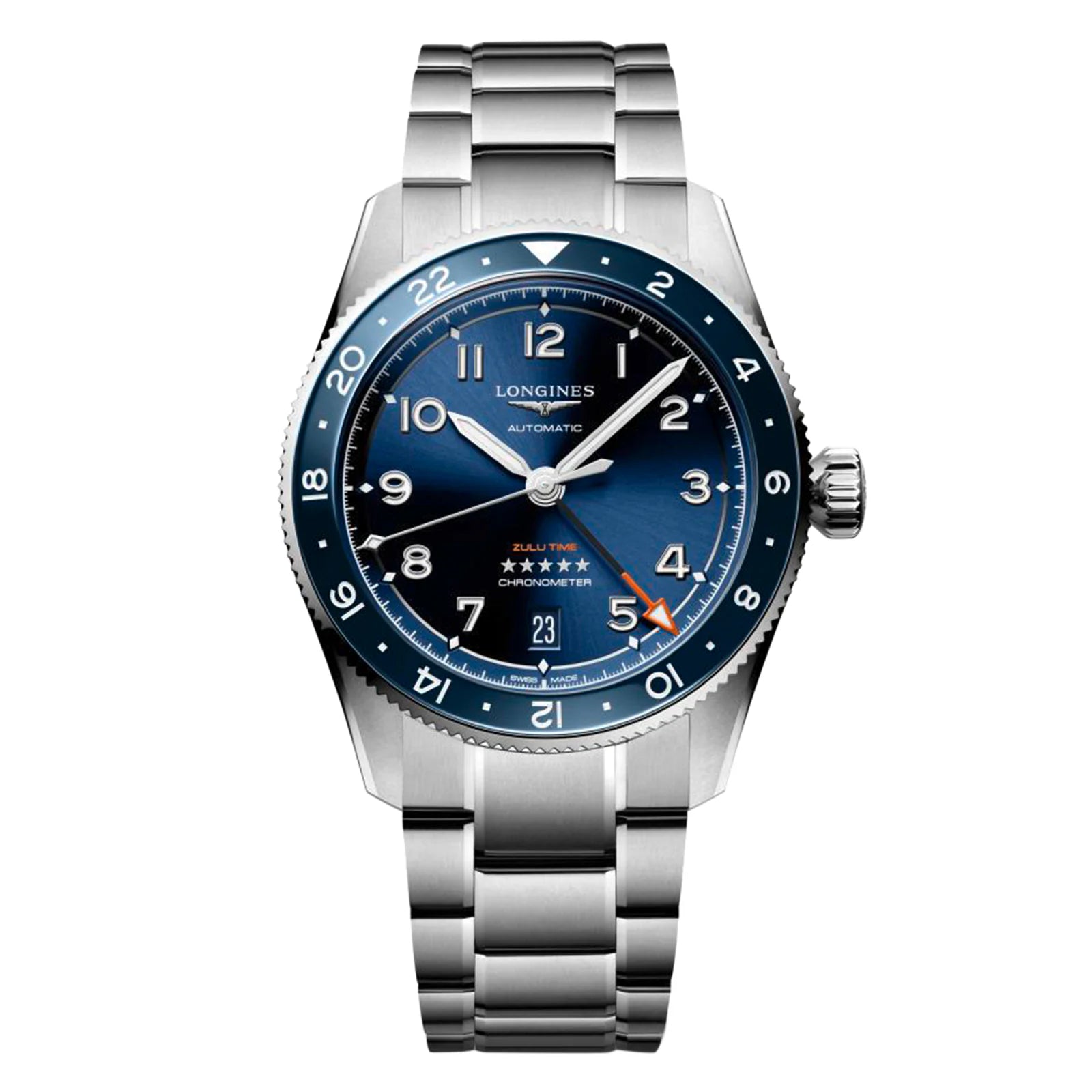 Longines Spirit Zulu Time Automatic 39mm L38024936
