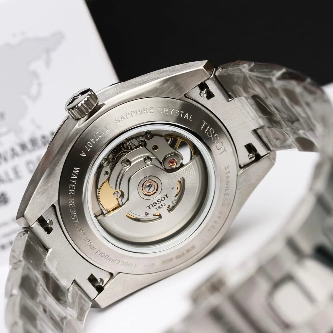 Tissot Gentleman Powermatic 80 Blue Open Heart T127.407.11.041.01