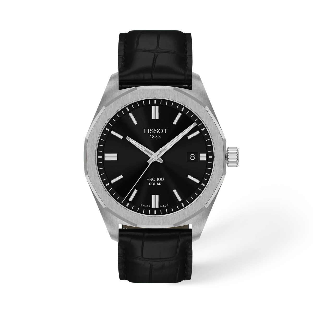 Tissot PRC 100 Solar-Powered Black Dial T151.422.16.051.00