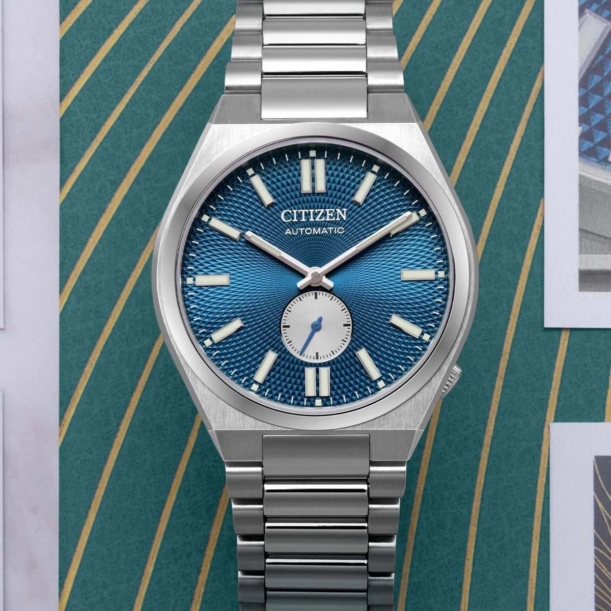Citizen Small Second Automatic NK5010-51L Blue Dial