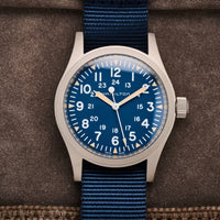 Hamilton Khaki Field Mechanical 38mm Blue H69439940