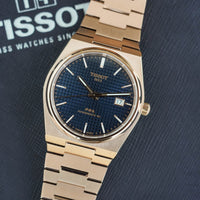 Tissot PRX Powermatic 80 Rose Gold / Blue T137.407.33.041.00