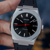 D1 Milano Automatico Retro Red Needle ATRJ10
