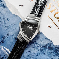 Hamilton Ventura Quartz Black Dial H24211732
