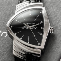 Hamilton Ventura Quartz Black Dial H24211732
