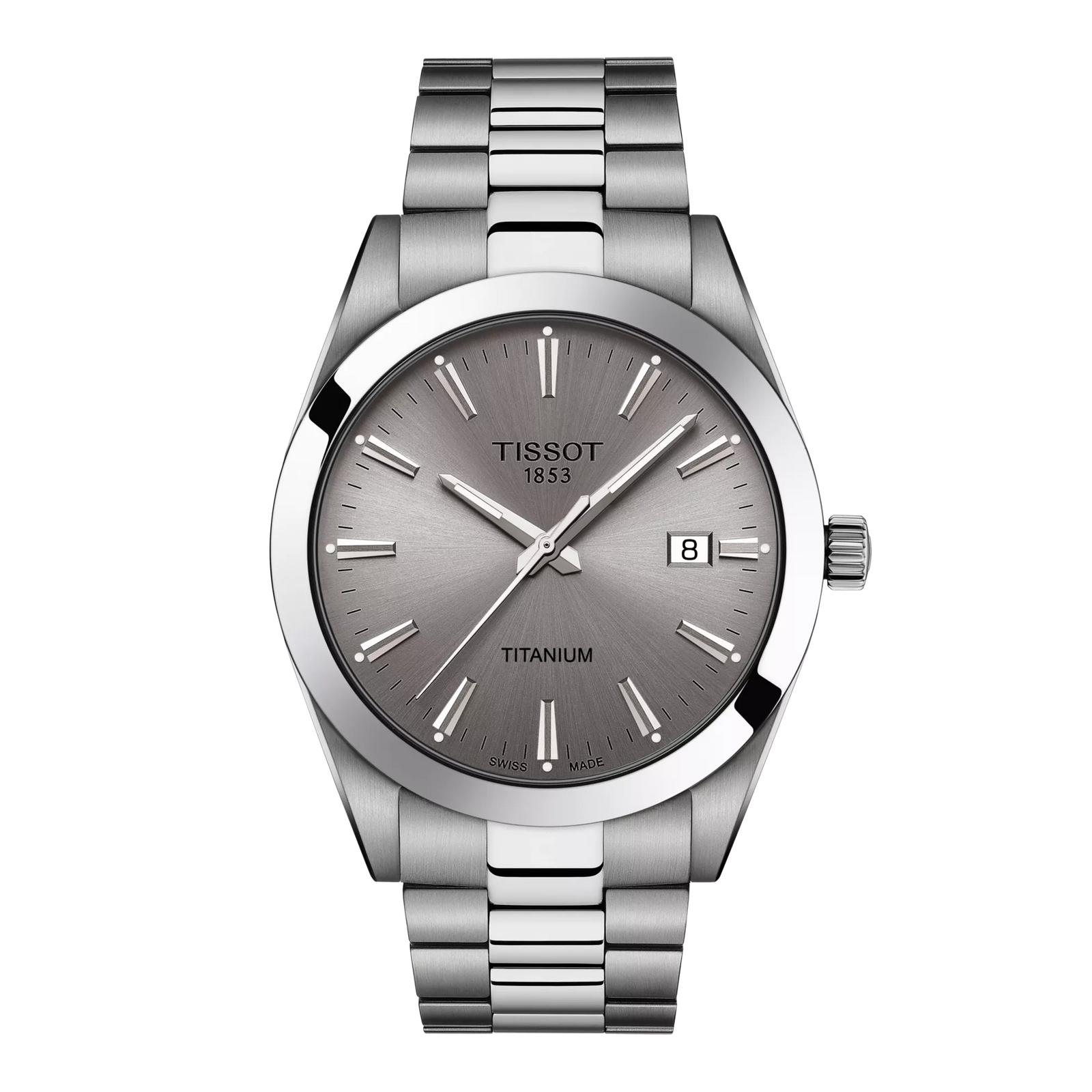 Tissot Gentleman Titanium Grey Dial T127.410.44.081.00