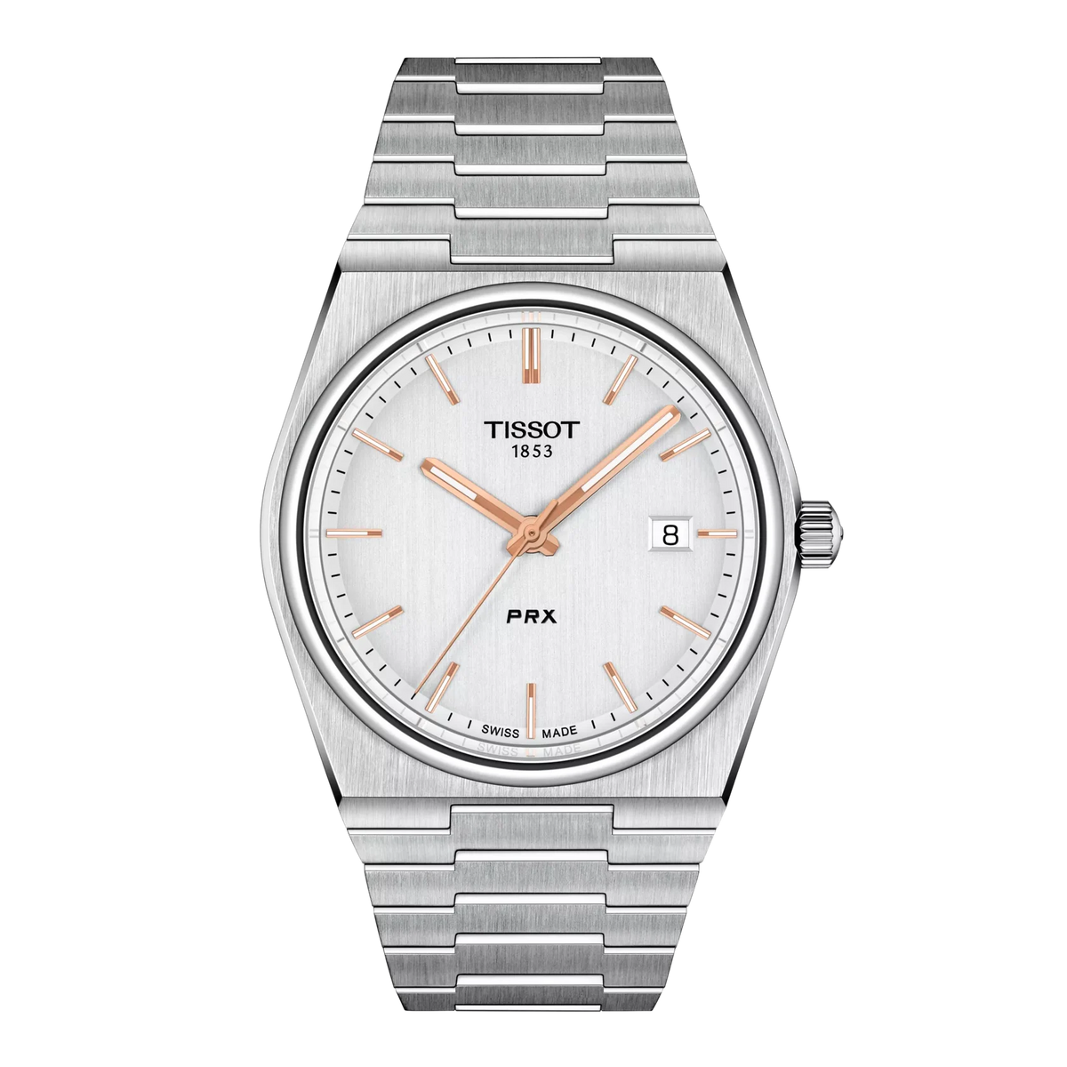 Tissot PRX Quartz 40mm White Dial T137.410.11.031.00