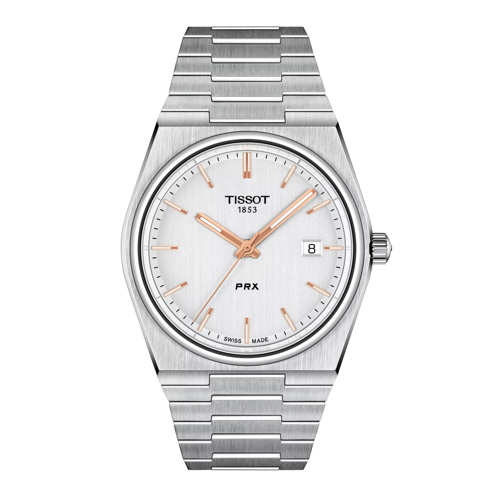 Tissot PRX Quartz 40mm White Dial T137.410.11.031.00