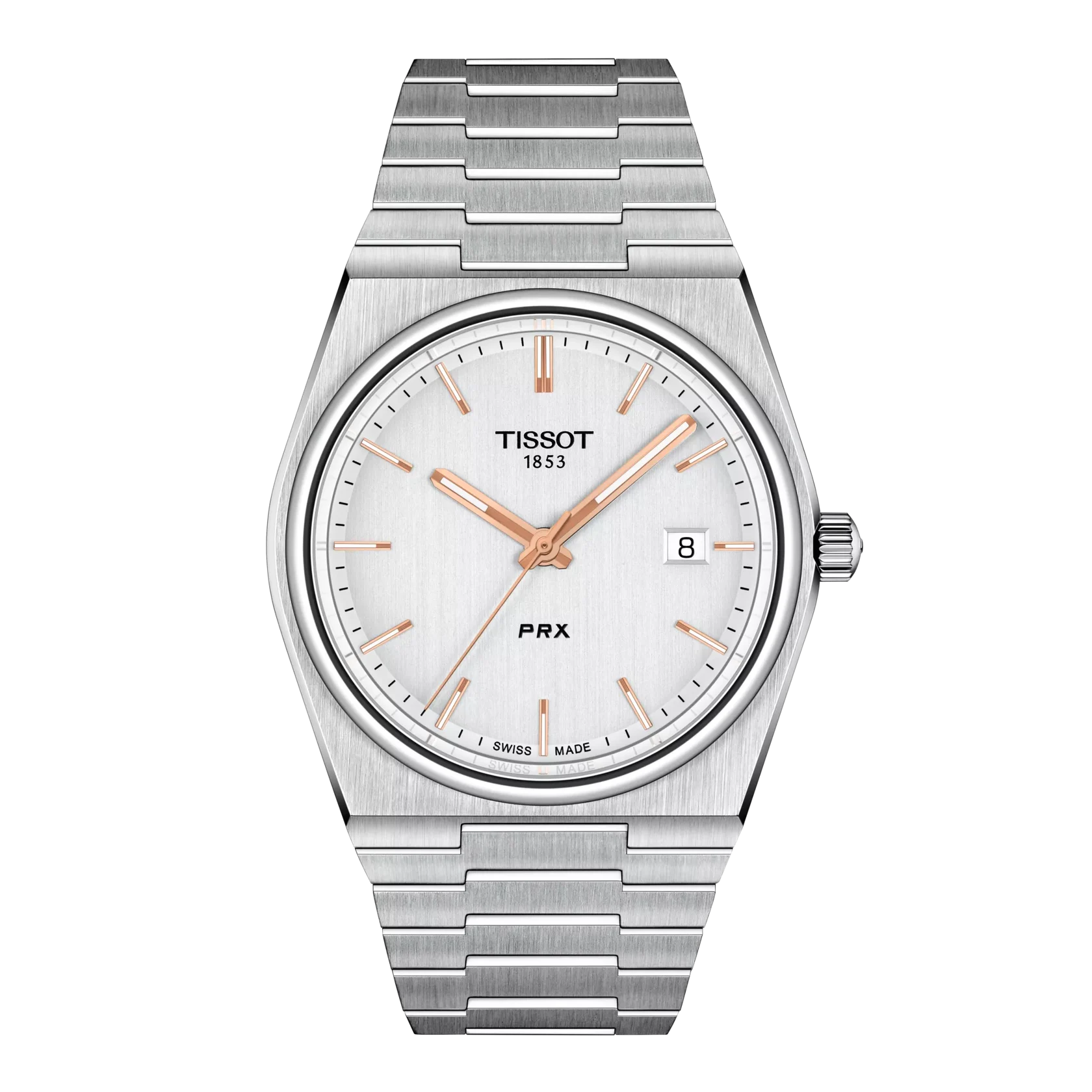 Tissot PRX Quartz 40mm White Dial T137.410.11.031.00