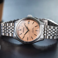 Seiko Presage Classic 'Araigaki' Salmon Dial SPB467