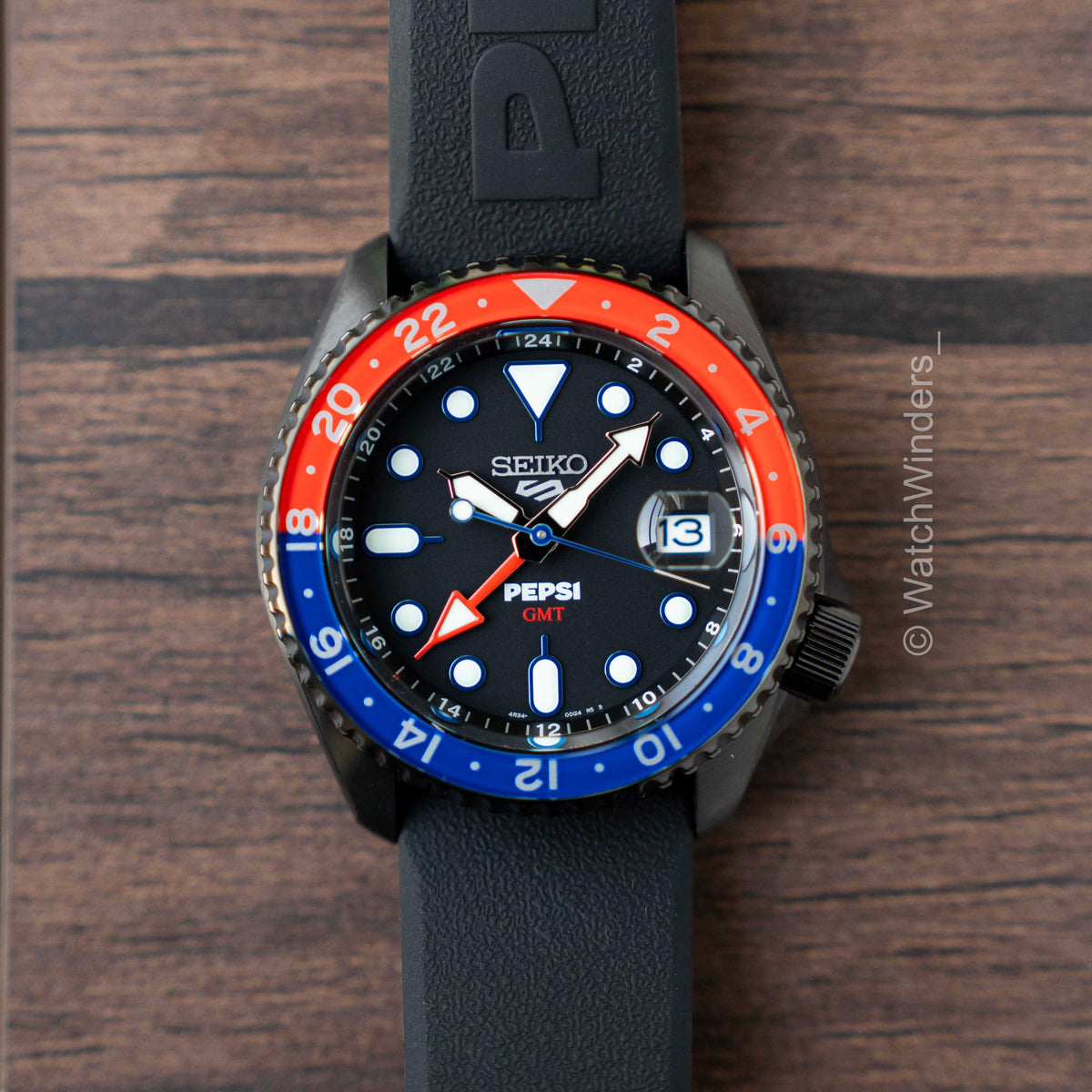 Seiko 5 Sports x Pepsi® GMT Limited Edition SSK047