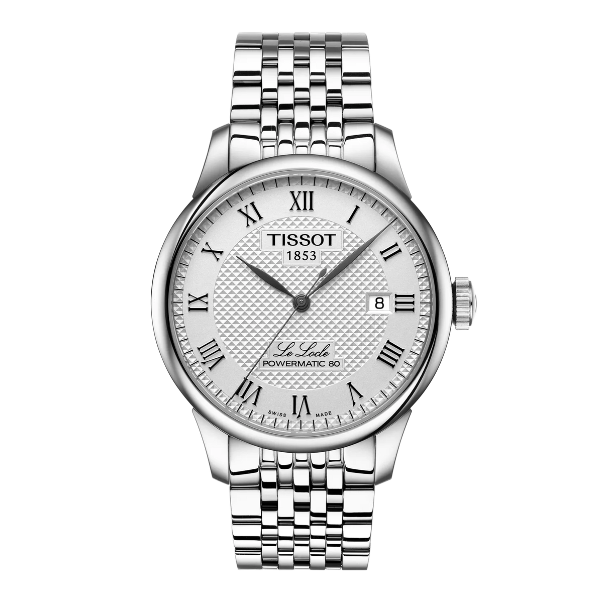 Tissot Le Locle Powermatic 80 White Dial T006.407.11.033.00