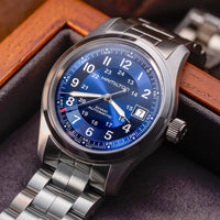 Hamilton Khaki Field Automatic 38mm Blue Dial H70455140