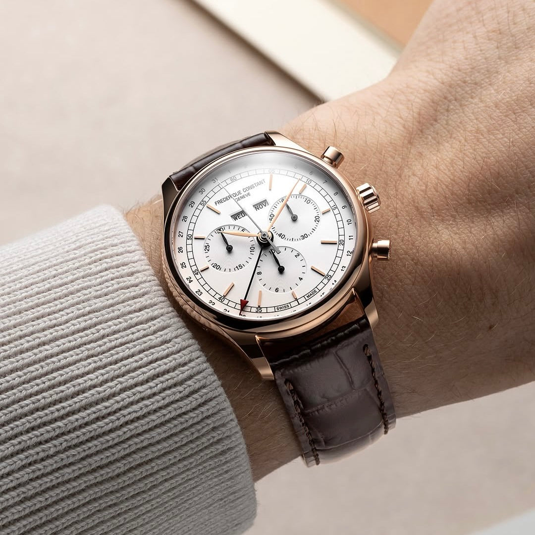 Frederique Constant Chronograph Full Calender FC-296SW5B4