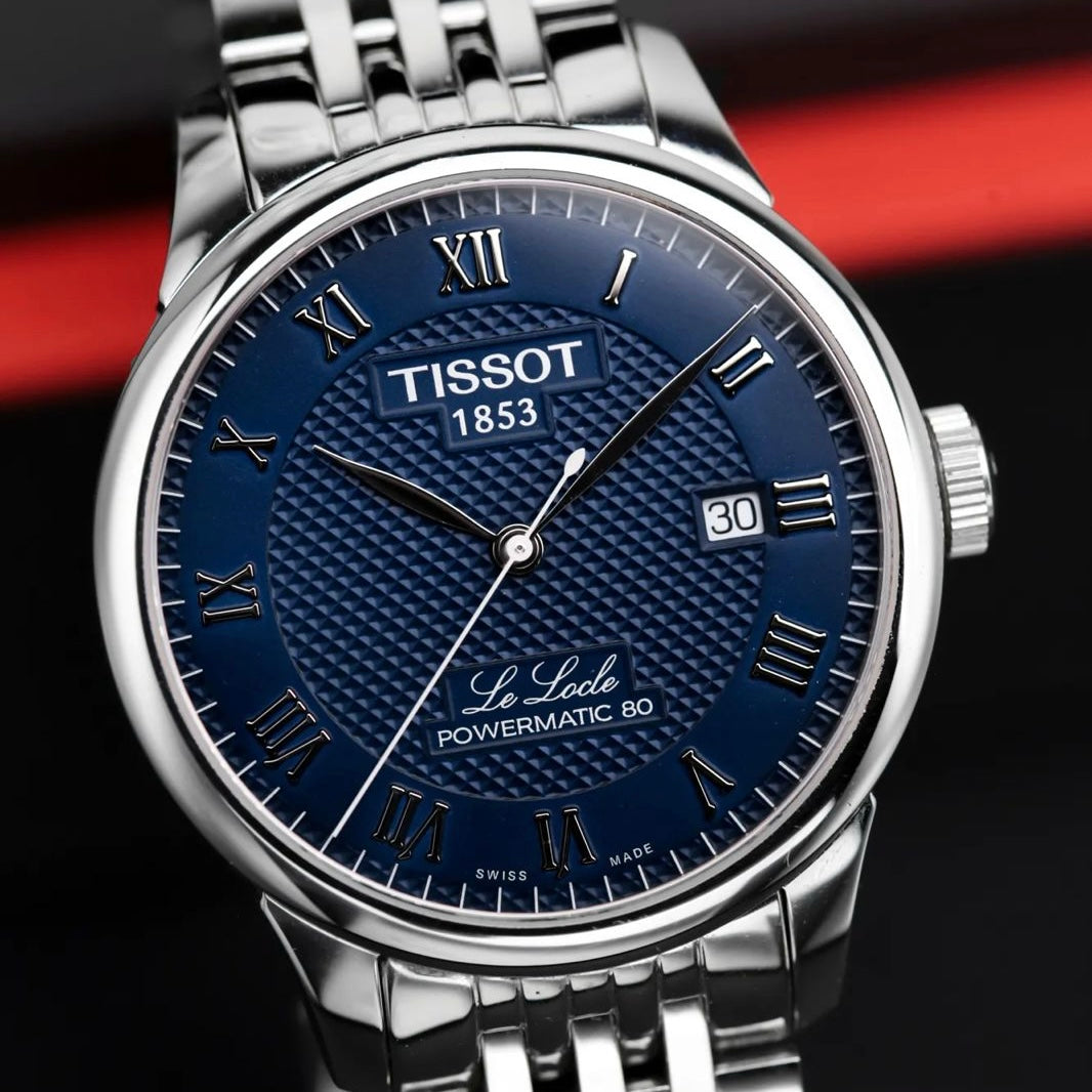 Tissot Le Locle Powermatic 80 Blue Dial T006.407.11.043.00