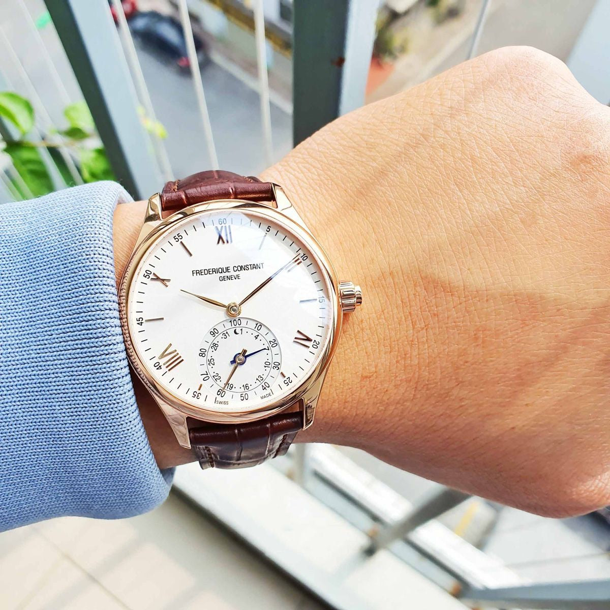 Frederique Constant Gold PVD Horological FC-285V5B4