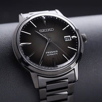 Seiko Presage Cocktail Time The Aviation Chain Black Dial SRPJ15