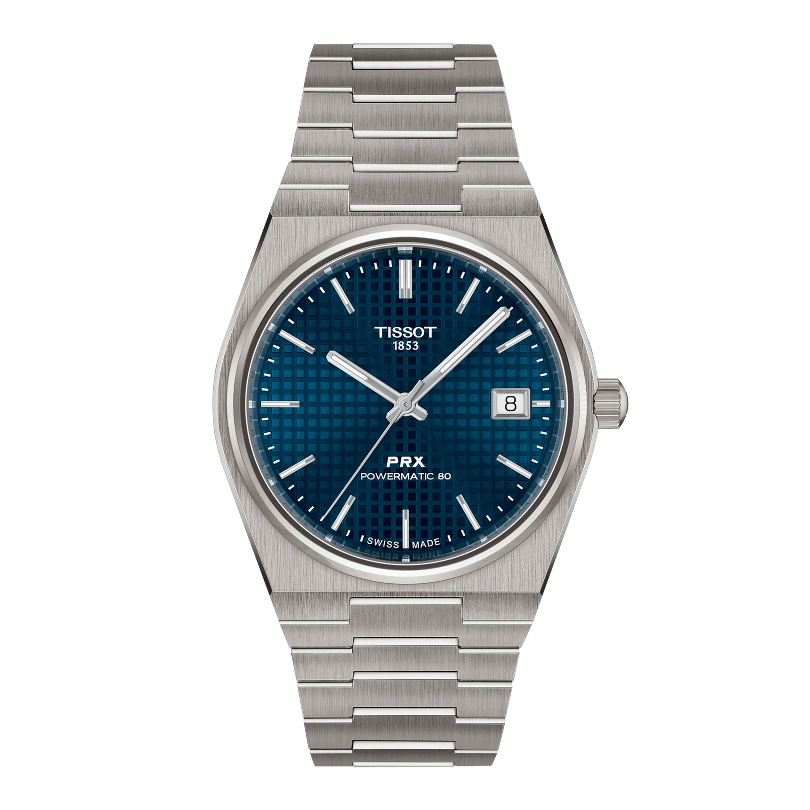 Tissot PRX Powermatic80 Titanium 38mm Blue Dial T137.807.44.041.00