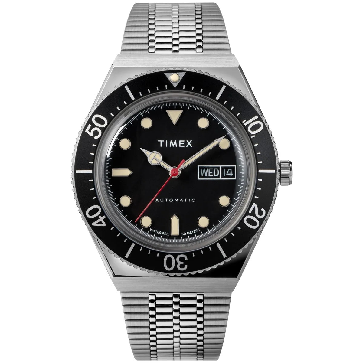 Timex - Q Timex Reissue TW2U78300ZV Black M79 Automatic