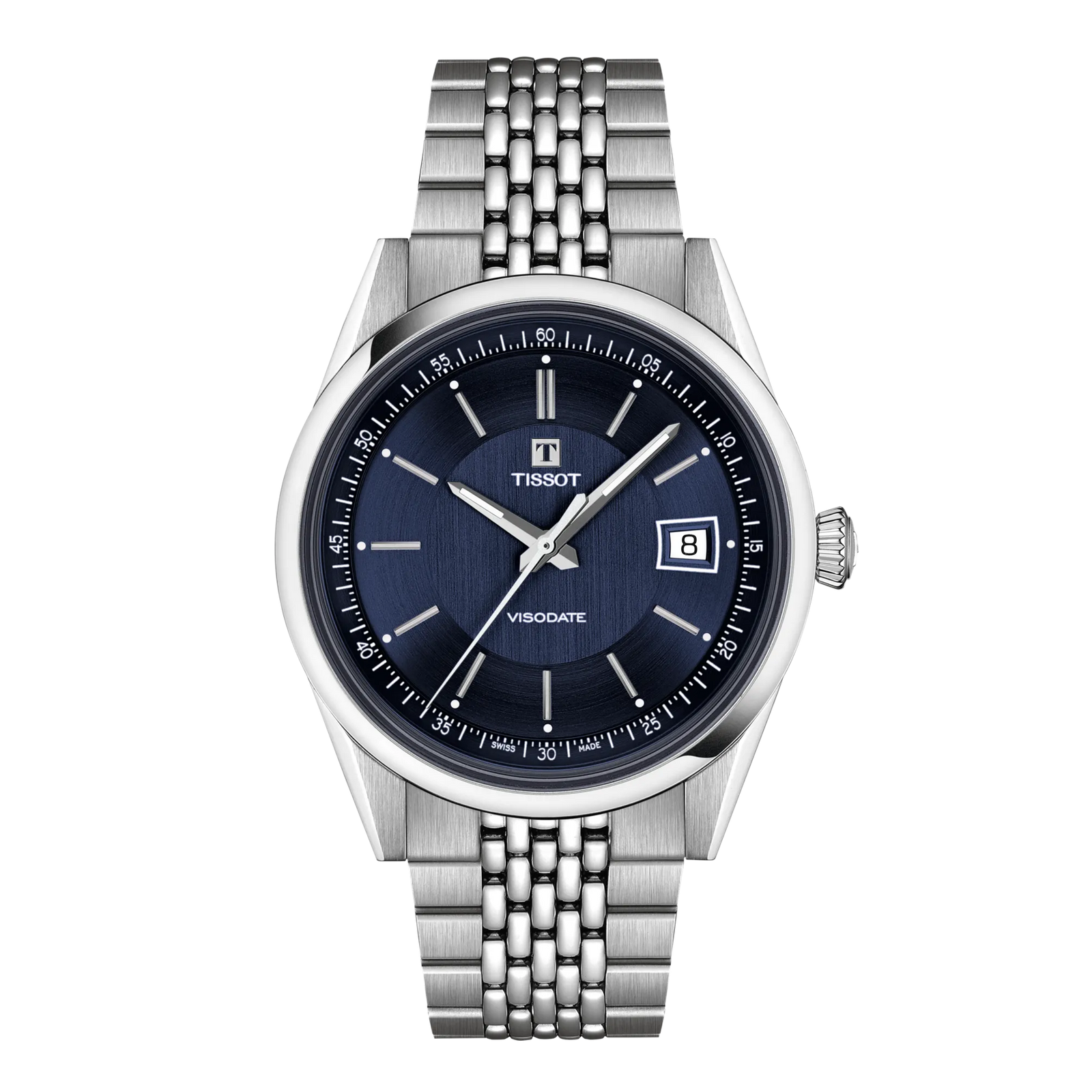 Tissot Visodate Powermatic80 Blue Dial T157.407.11.041.00
