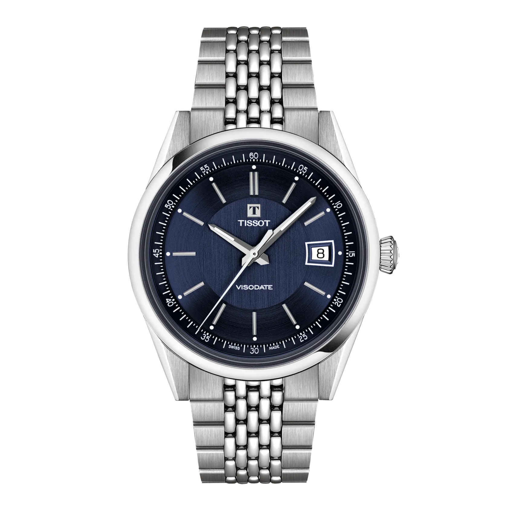 Tissot Visodate Powermatic80 Blue Dial T157.407.11.041.00