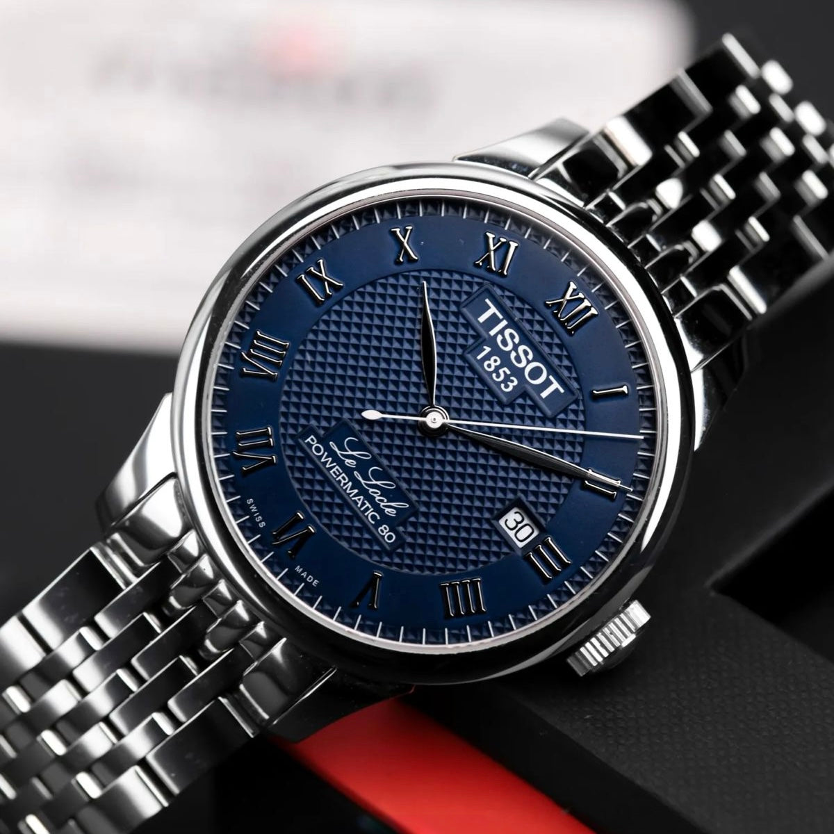 Tissot Le Locle Powermatic 80 Blue Dial T006.407.11.043.00