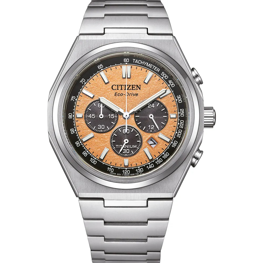 Citizen Sports Eco-Drive Super Titanium Chronograph CA4610-85Z