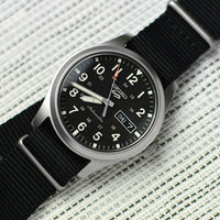 Seiko 5 Sports Field SRPG37 Automatic Black Dial
