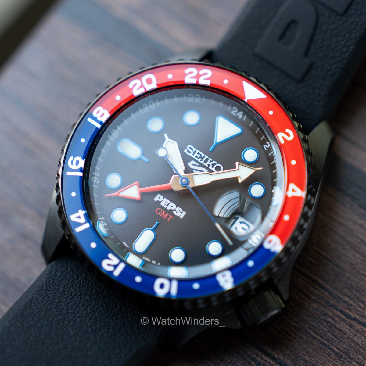 Seiko 5 Sports x Pepsi® GMT Limited Edition SSK047