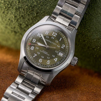 Hamilton Khaki Field Automatic 38mm Green Dial H70455160