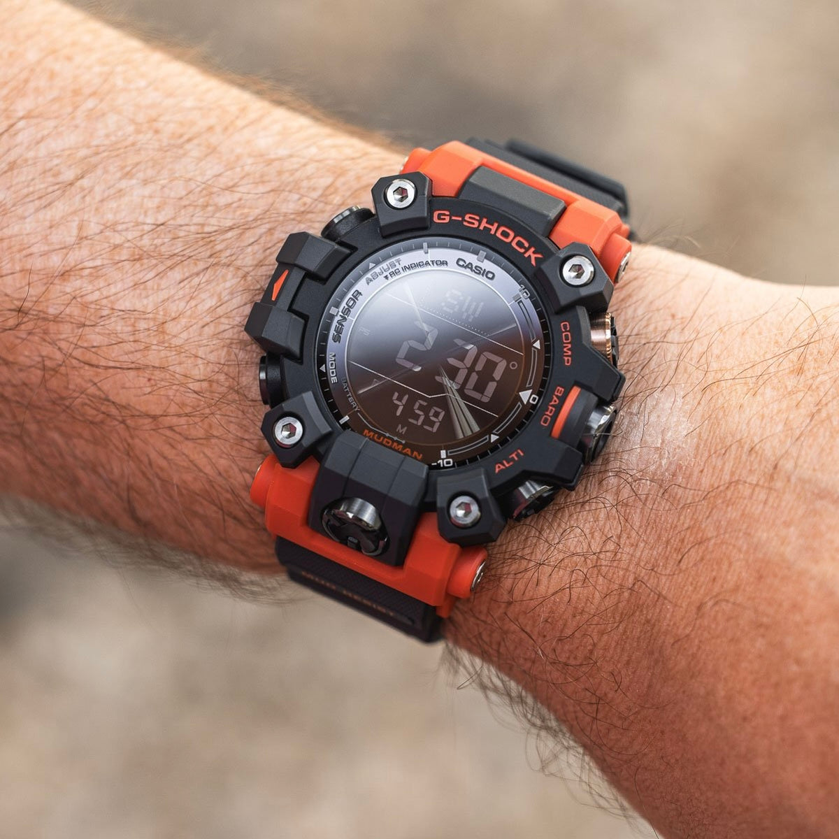 CASIO G-SHOCK GW-9500-1A4 G-LAND MUDMAN Solar