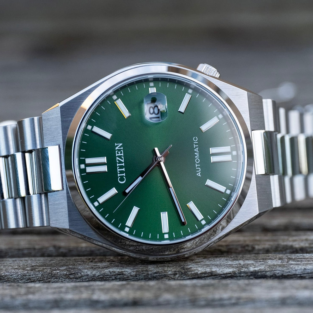 Citizen Tsuyosa Automatic Green Dial NJ0150-81X