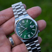 Citizen Tsuyosa Automatic Green Dial NJ0150-81X