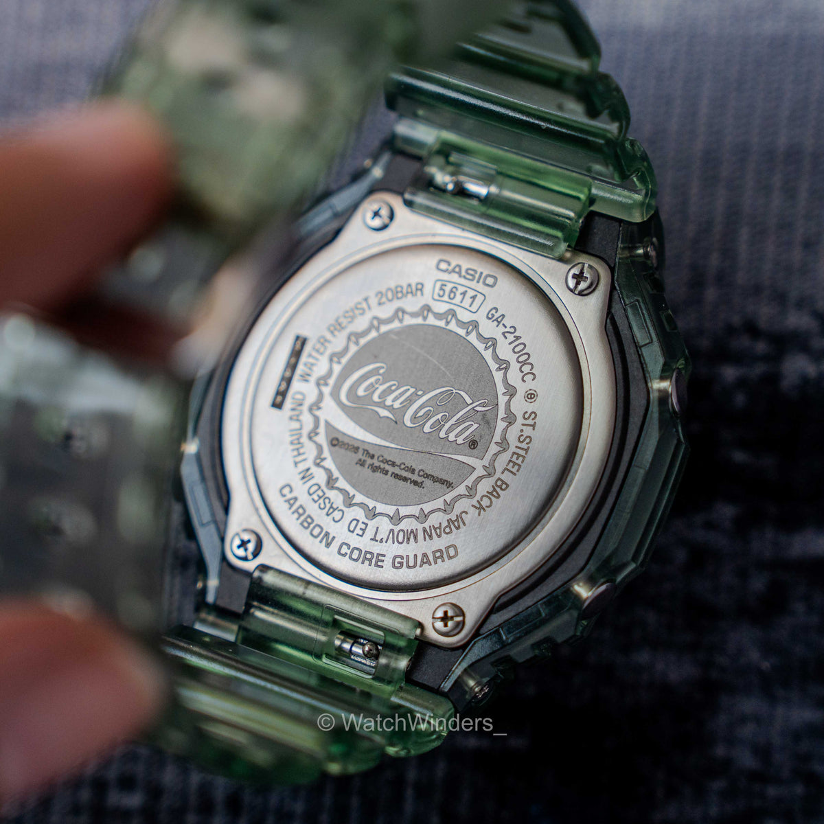 Casio G-Shock x Coca-Cola 140th Anniversary GA-2100CC-3A Limited Edition