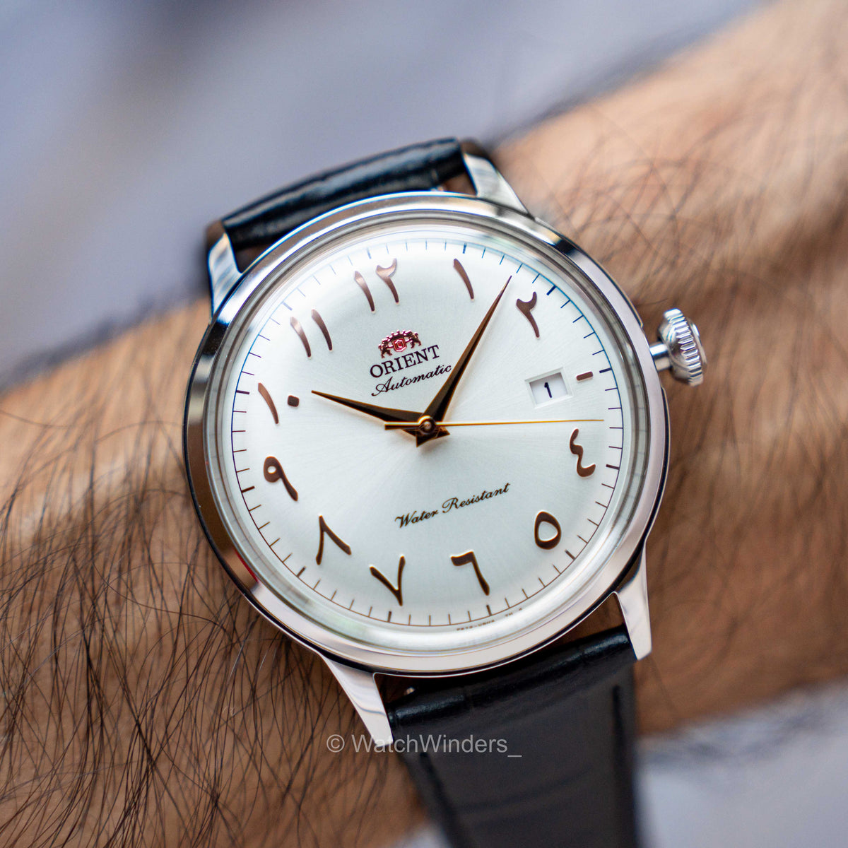 Orient Bambino Classic V2 Arabic White Dial RA-AC0038S30B