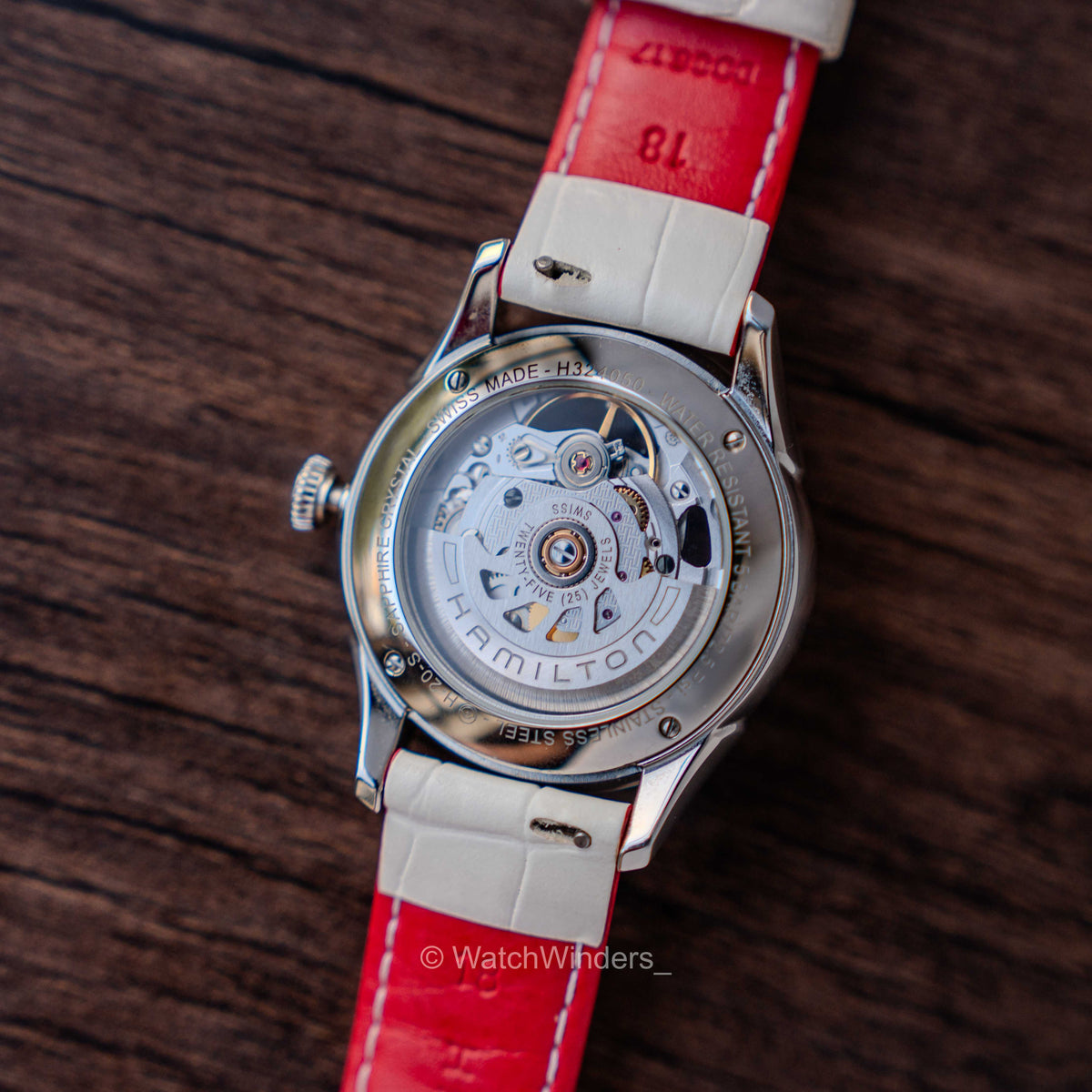 Hamilton Jazzmaster Open Heart Automatic White Dial H32405811