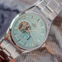 Orient Contemporary Small Seconds Open Heart Turquoise Dial RA-AR0009L