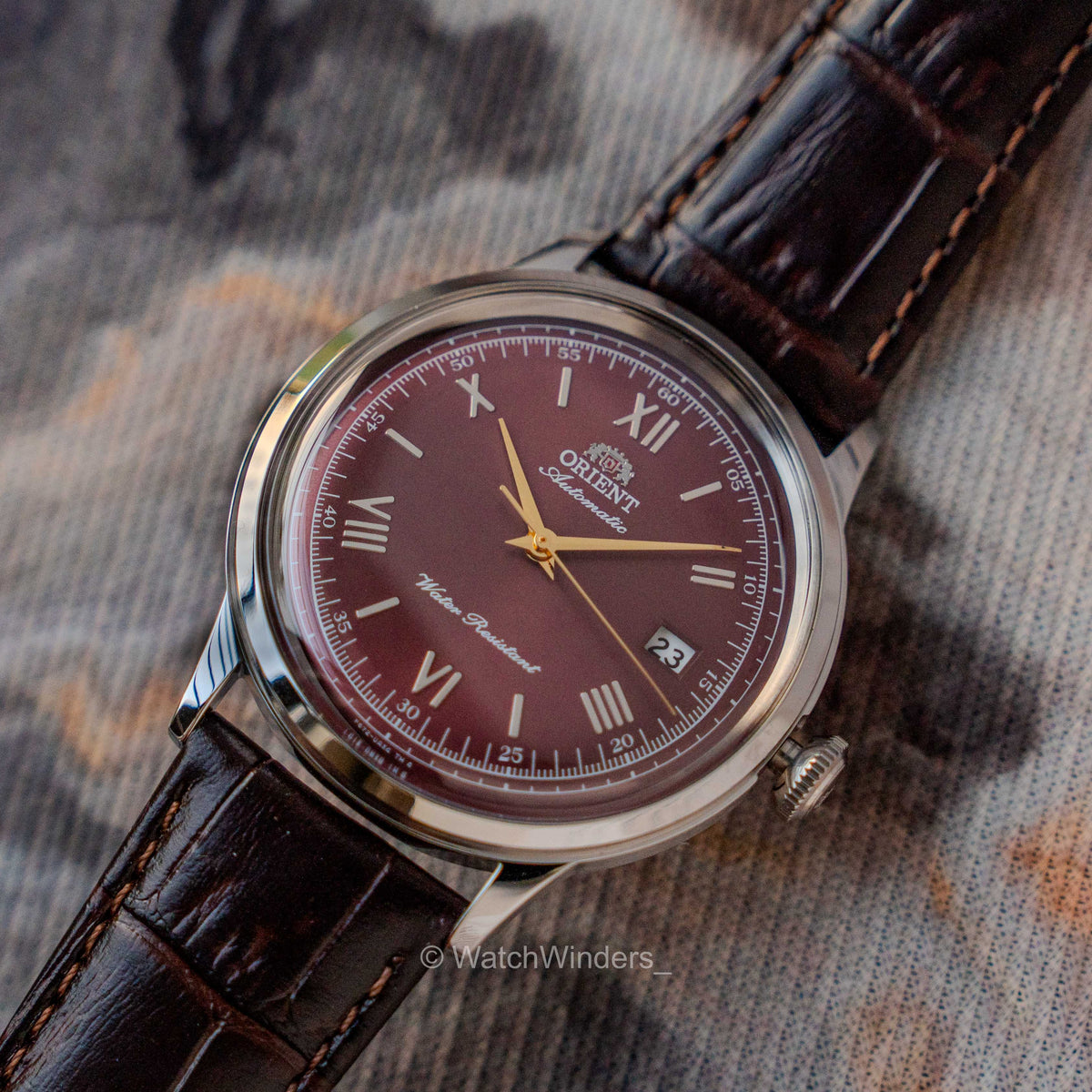 Orient Bambino 2nd-Gen Automatic Red Dial RA-AC0026R30B